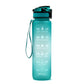 1L Tritan Water Bottle With Time Marker Bounce Cover