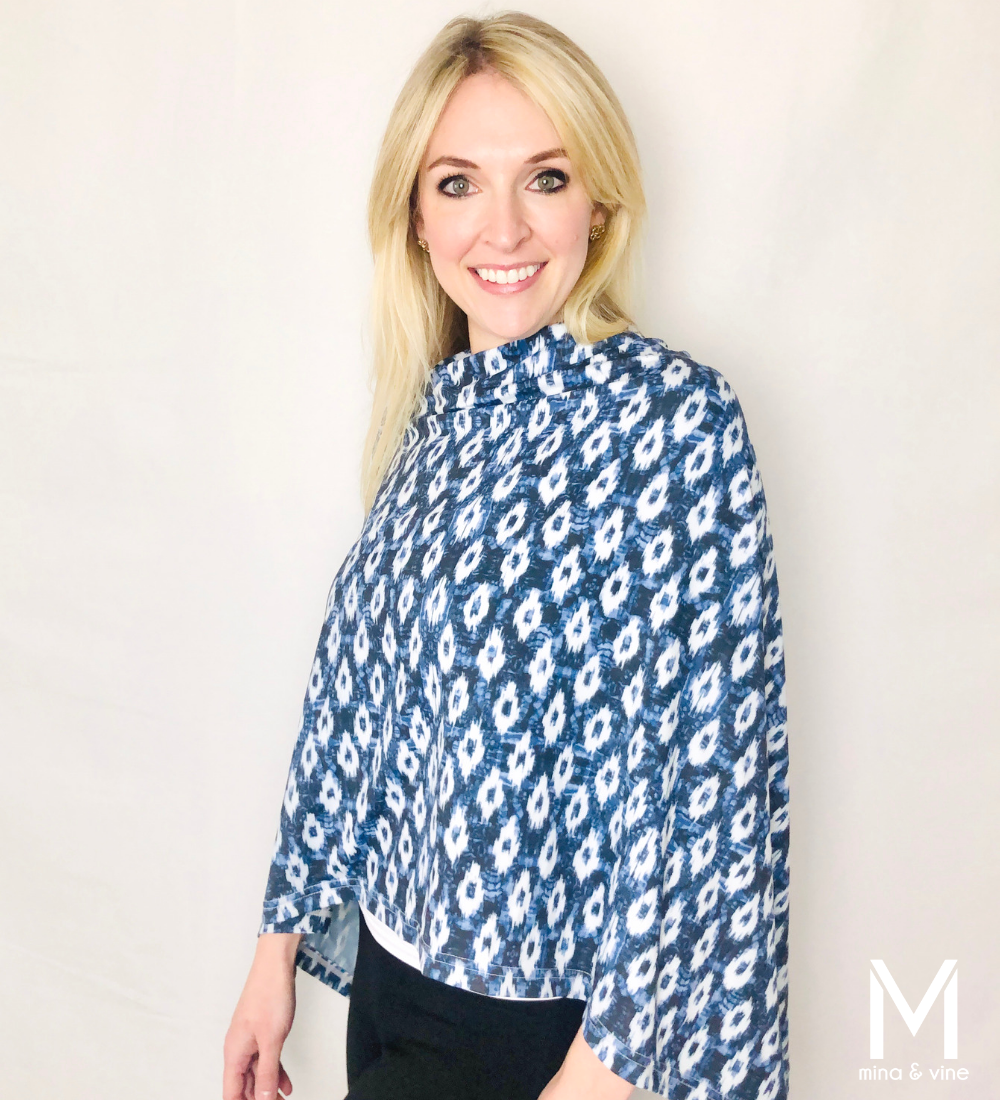 Eye-catching Ikat Multi-Way Smart Scarf