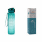 1L Tritan Water Bottle With Time Marker Bounce Cover