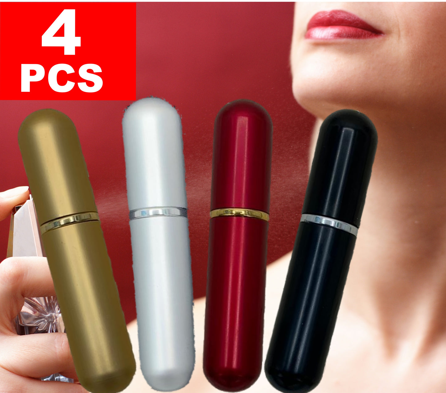 Perfume Atomizer Mini Bottle For Spray Scent Pump