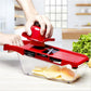 Vegetable Fruit Cutter with Steel Blade mandoline Slicer Potato Peeler